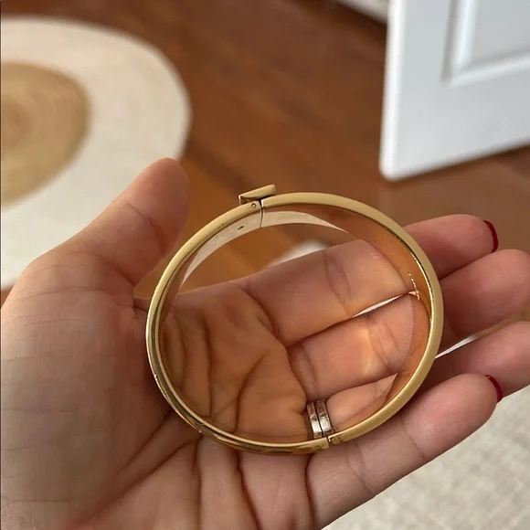 Authentic Signature Coach Hinged Bangle/Bracelet Red - Picture 7 of 12